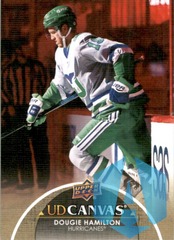 2021-22 Upper Deck Canvas Dougie Hamilton #C14 Carolina Hurricanes
